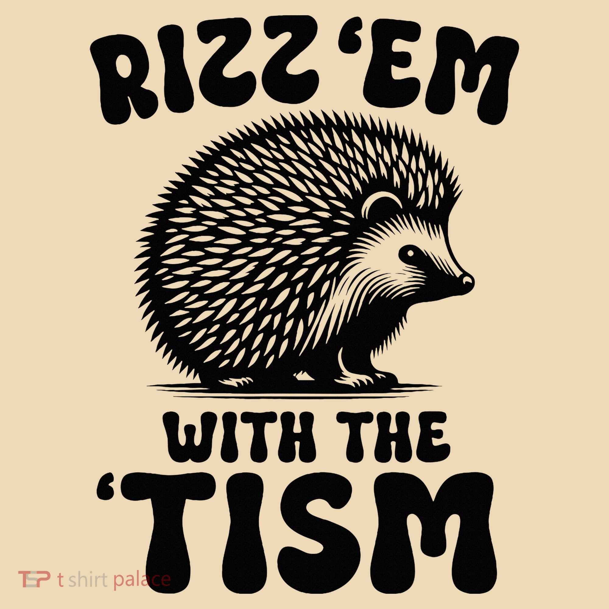 Autism Funny Rizz Em With The Tism Meme Autistic Hodgehog Tote Bag
