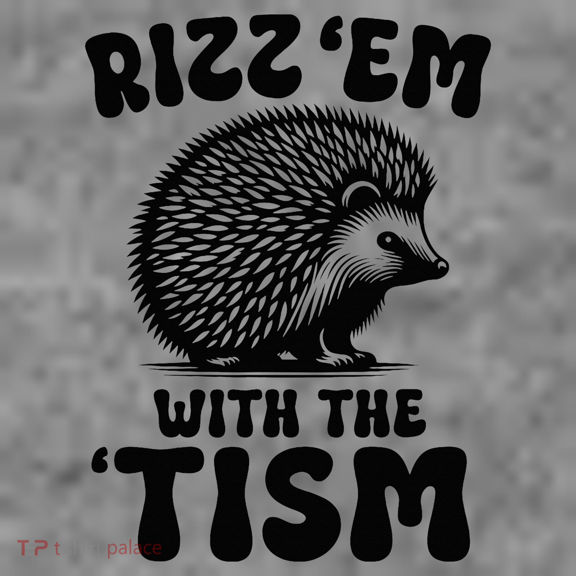 Autism Funny Rizz Em With The Tism Meme Autistic Hodgehog Toddler Hoodie
