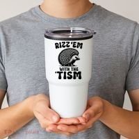 Autism Funny Rizz Em With The Tism Meme Autistic Hodgehog Tumbler thumb 2