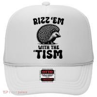 Autism Funny Rizz Em With The Tism Meme Autistic Hodgehog Hat thumb 0