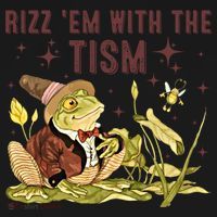 Autism Funny Rizz Em With The Tism Meme Autistic Frog Funny Gift Ornament thumb 1