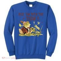 Autism Funny Rizz Em With The Tism Meme Autistic Frog Funny Gift Sweatshirt thumb 0