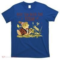 Autism Funny Rizz Em With The Tism Meme Autistic Frog Funny Gift T-Shirt thumb 0