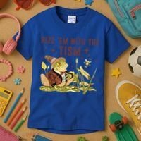 Autism Funny Rizz Em With The Tism Meme Autistic Frog Funny Gift Kids T-Shirt thumb 3