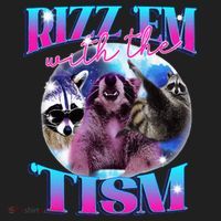 Autism Funny Rizz Em With The Tism Meme Autistic Opossum Tumbler thumb 3
