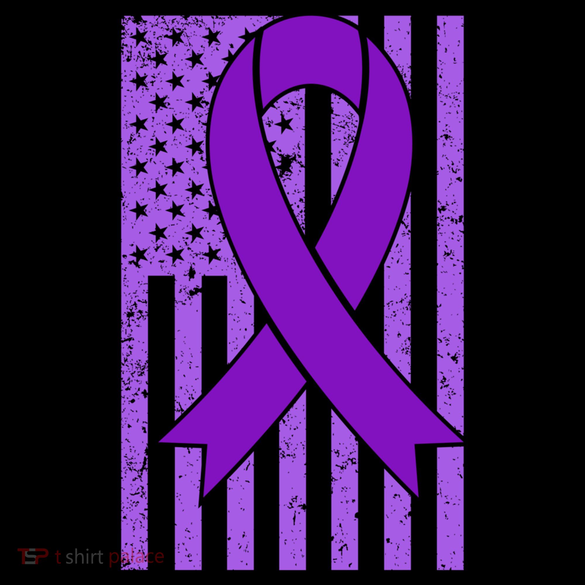 American Flag Ribbon Purple Sarcoidosis Awareness Great Gift Coffee Mug