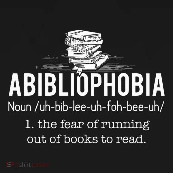 Abibliophobia Funny Reading Bookworm Reader Gift Doggie Tank