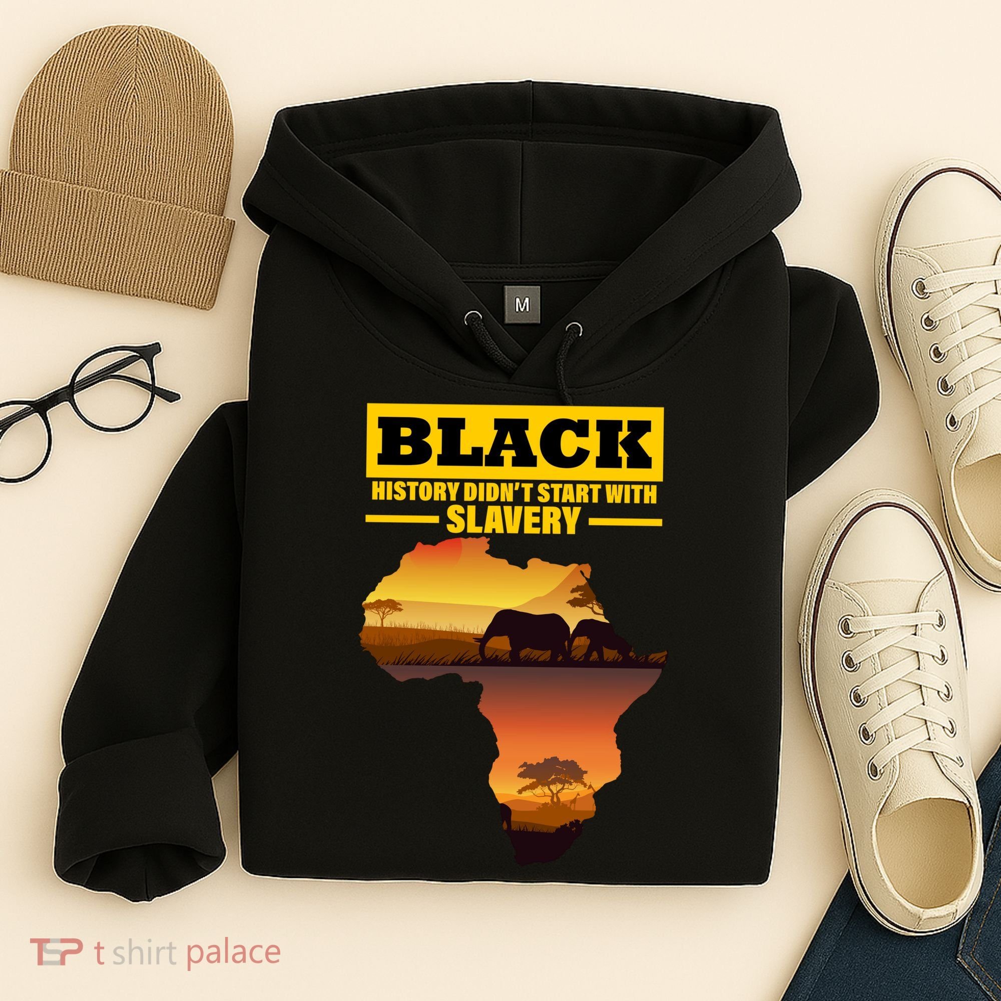 Africa Pride Black History Didn't Start With Slavery Hoodie