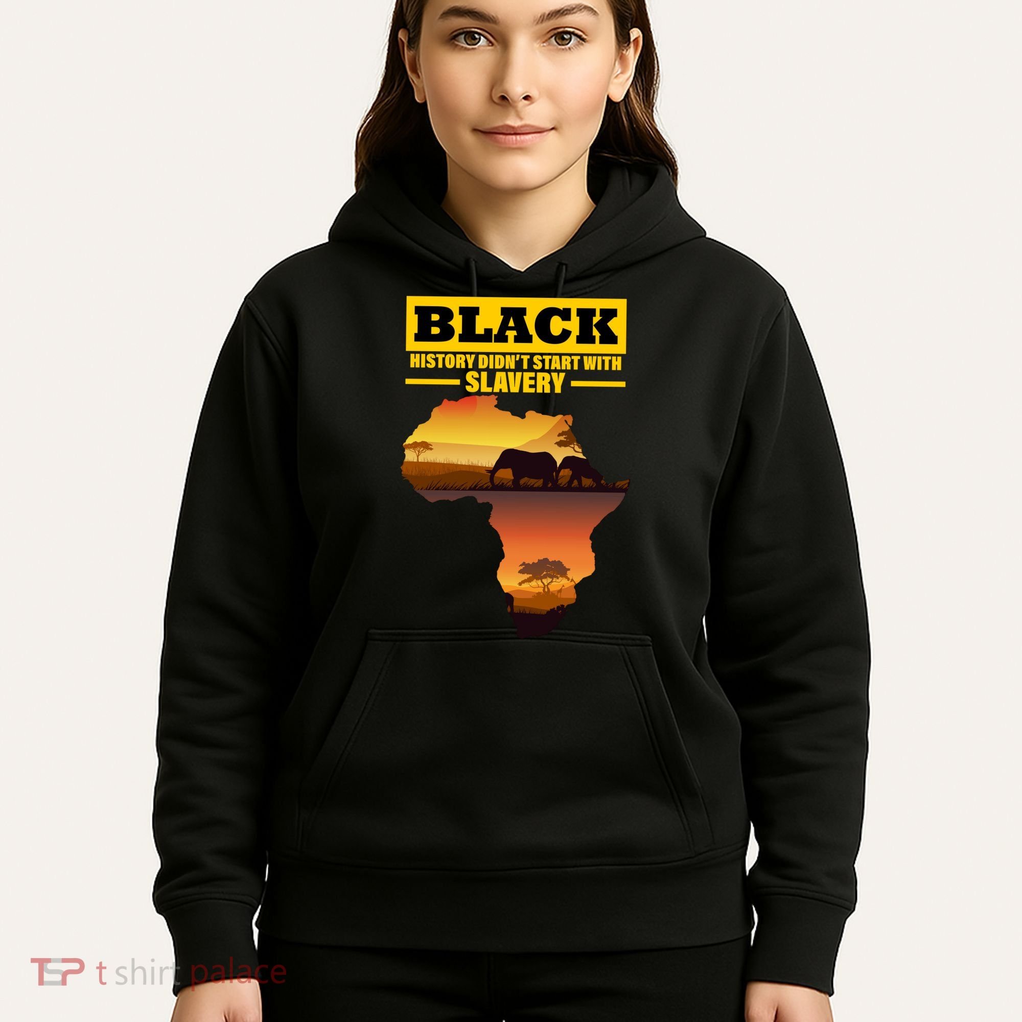 Africa Pride Black History Didn't Start With Slavery Hoodie