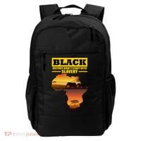 Africa Pride Black History Didn't Start With Slavery Backpack thumb 0