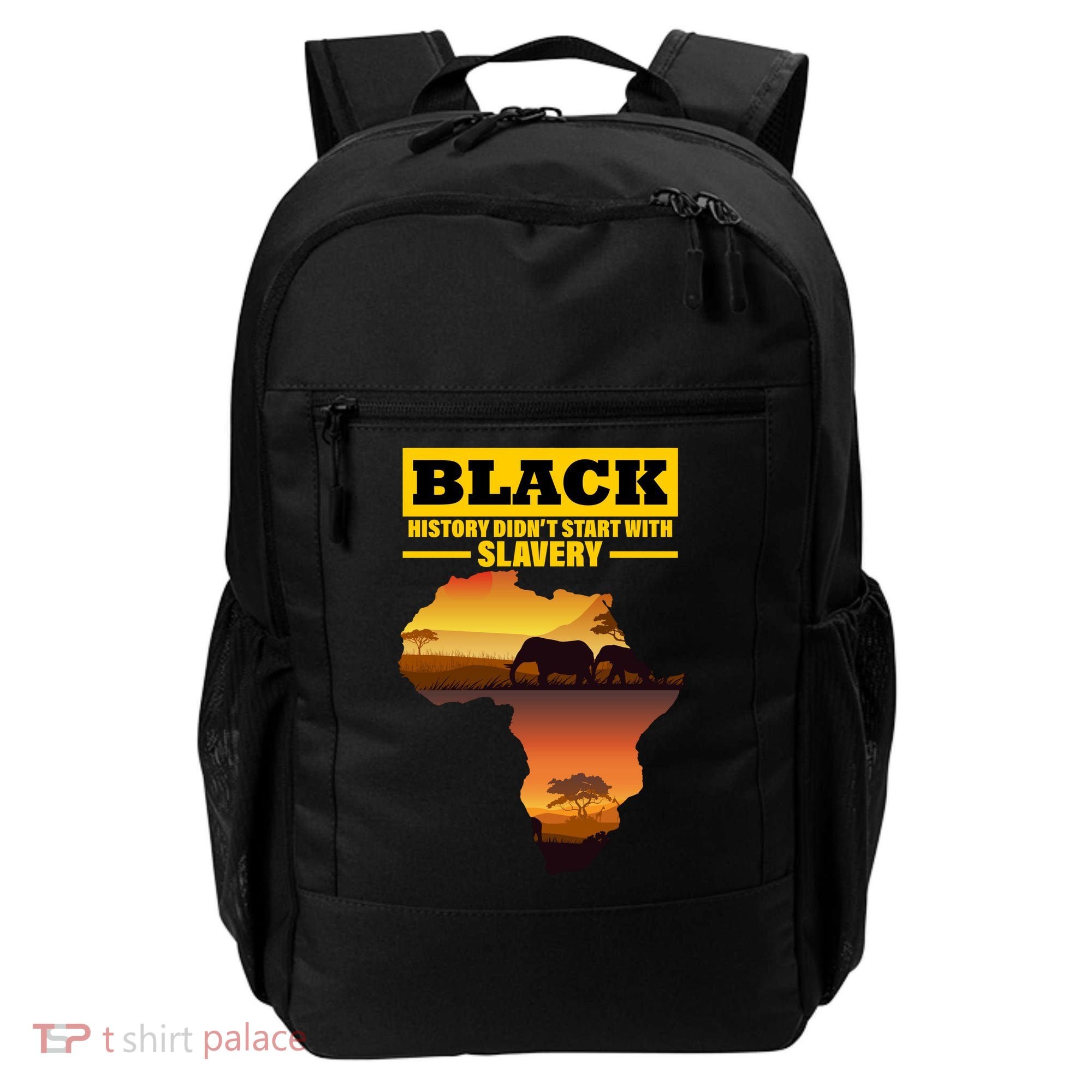 Africa Pride Black History Didn't Start With Slavery Backpack