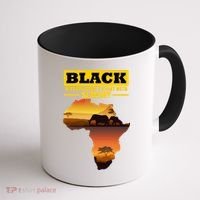 Africa Pride Black History Didn't Start With Slavery Coffee Mug thumb 1