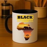Africa Pride Black History Didn't Start With Slavery Coffee Mug thumb 4