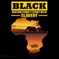 Africa Pride Black History Didn't Start With Slavery Coaster thumb 2
