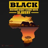 Africa Pride Black History Didn't Start With Slavery Polo thumb 3