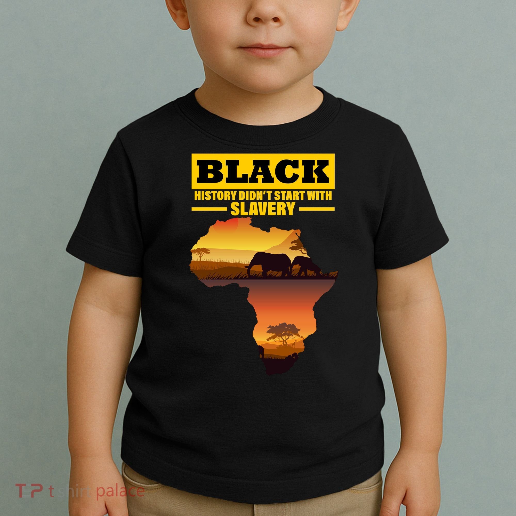 Africa Pride Black History Didn't Start With Slavery Toddler T-Shirt