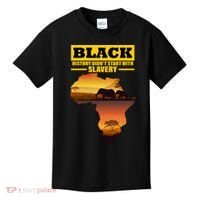 Africa Pride Black History Didn't Start With Slavery Kids T-Shirt thumb 0