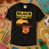 Africa Pride Black History Didn't Start With Slavery Kids T-Shirt thumb 3