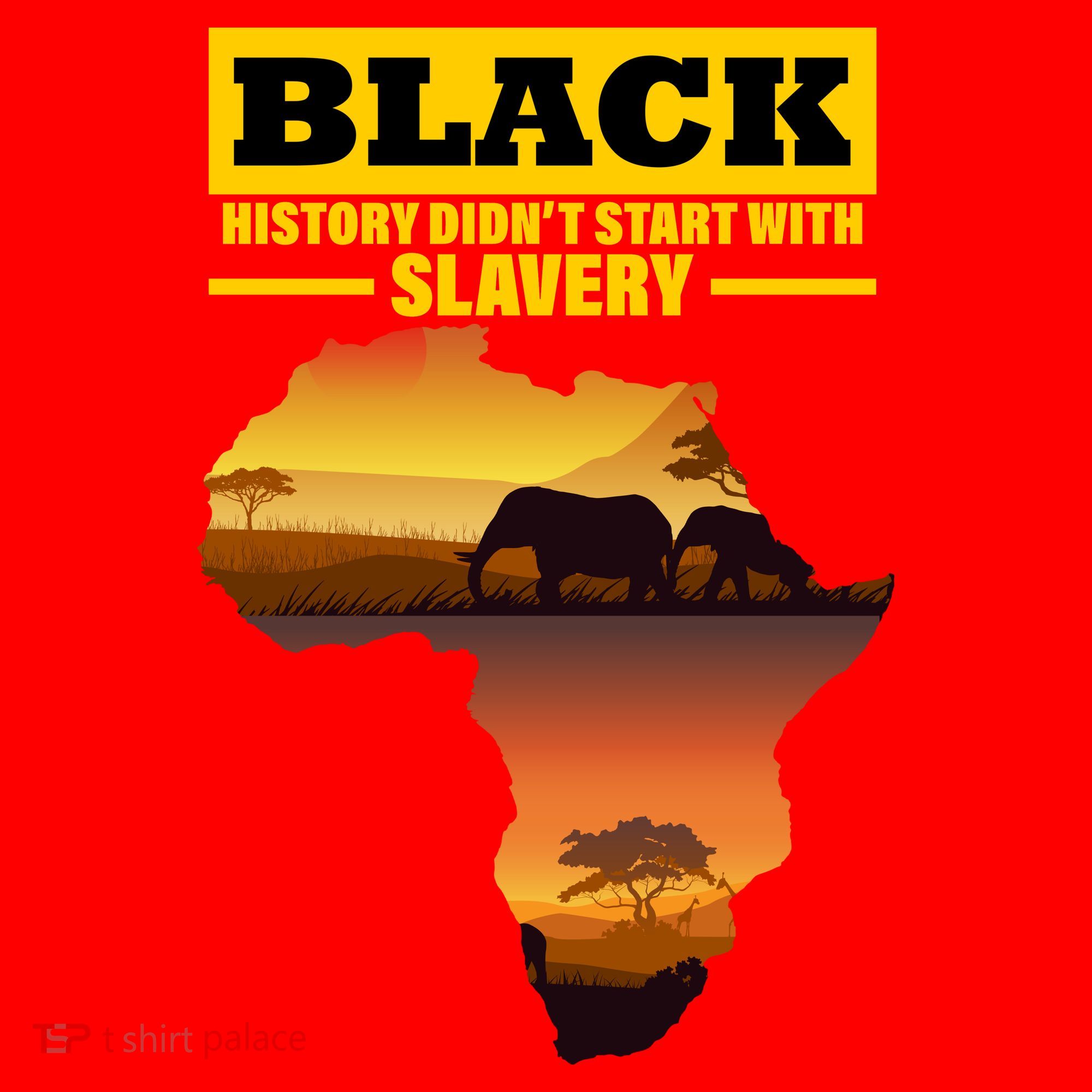 Africa Pride Black History Didn't Start With Slavery Santa Hat