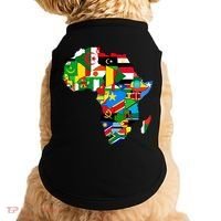 Africa Proud African Country Flags   Doggie Tank thumb 0