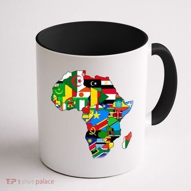 Africa Proud African Country Flags   Coffee Mug back