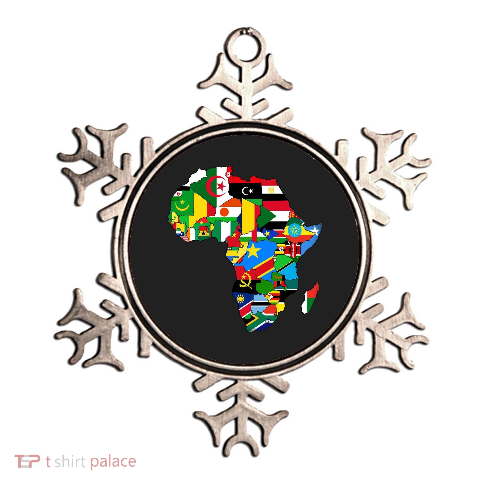 Africa Proud African Country Flags   Ornament