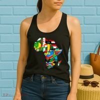 Africa Proud African Country Flags   Women's Tank Top thumb 2