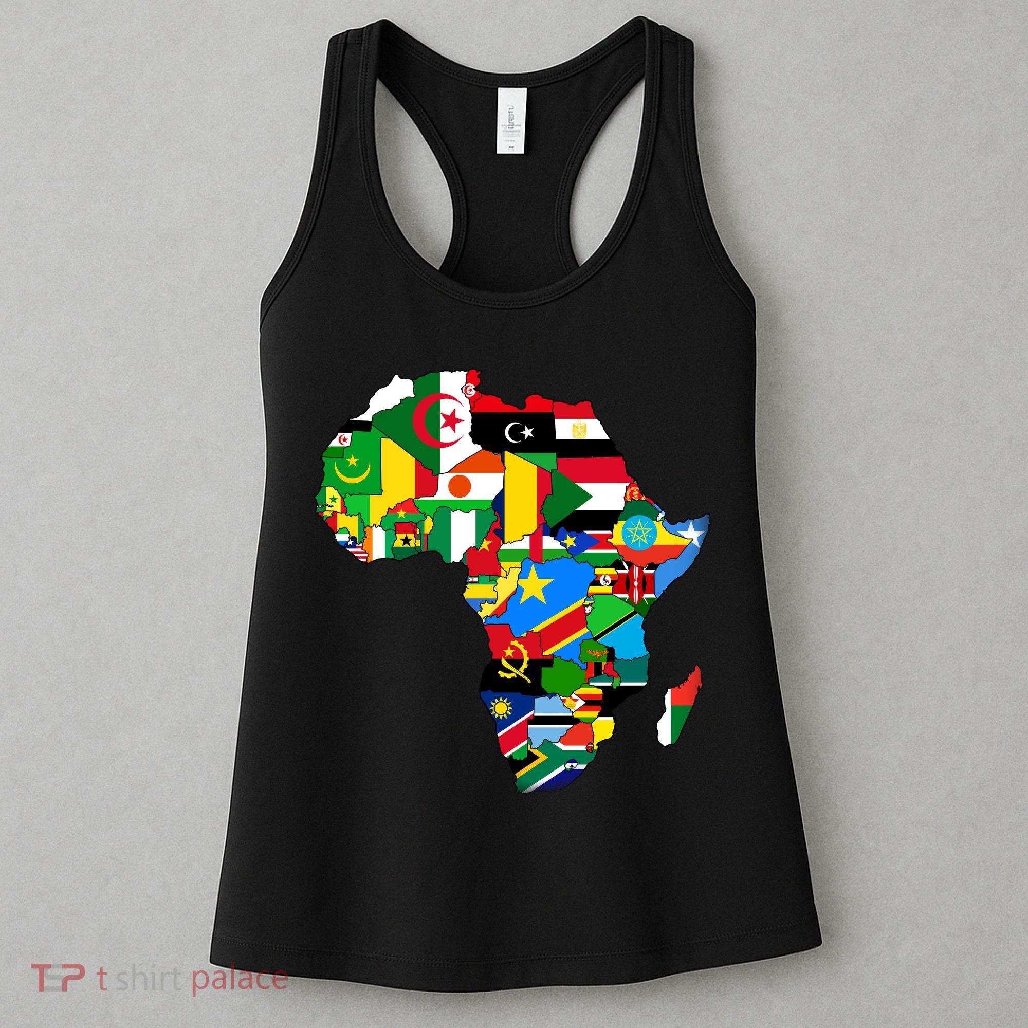 Africa Proud African Country Flags   Women's Tank Top