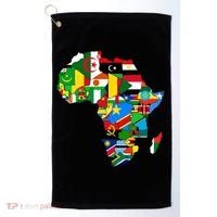 Africa Proud African Country Flags   Golf Towel thumb 0