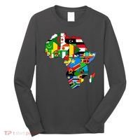 Africa Proud African Country Flags   Long Sleeve Shirt thumb 0