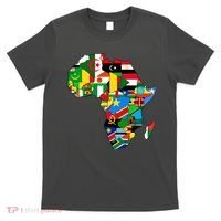 Africa Proud African Country Flags   T-Shirt thumb 0