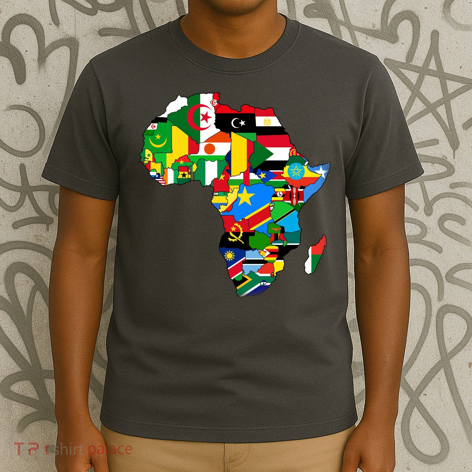 Africa Proud African Country Flags   T-Shirt