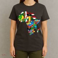 Africa Proud African Country Flags   T-Shirt thumb 4