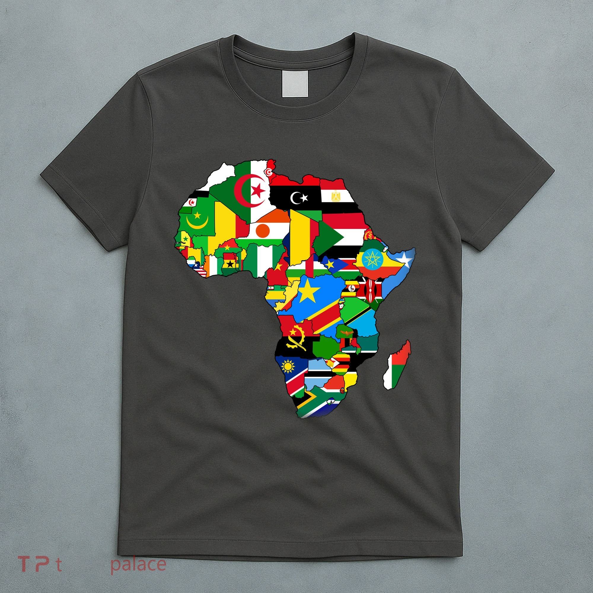 Africa Proud African Country Flags   T-Shirt