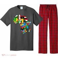 Africa Proud African Country Flags   Pajama Set thumb 0
