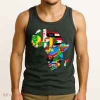 Africa Proud African Country Flags   Tank Top thumb 3