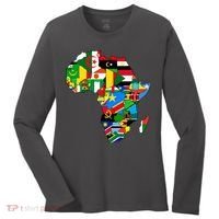 Africa Proud African Country Flags   Women's Long Sleeve Shirt thumb 0