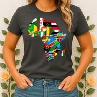 Africa Proud African Country Flags   Women's T-Shirt thumb 2
