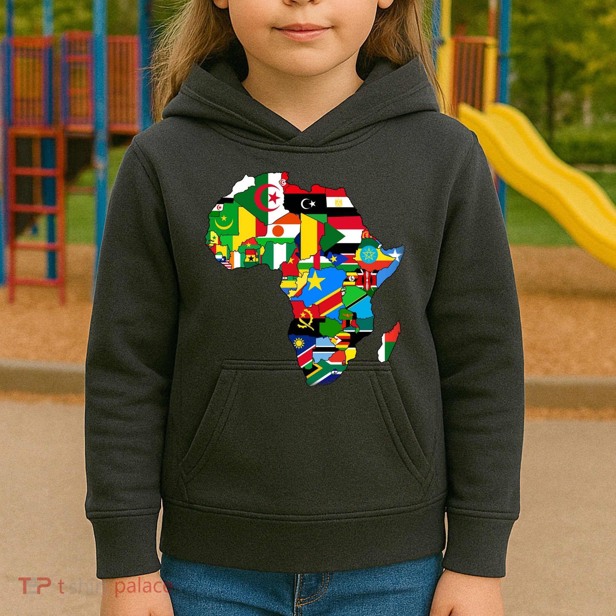 Africa Proud African Country Flags   Kids Hoodie