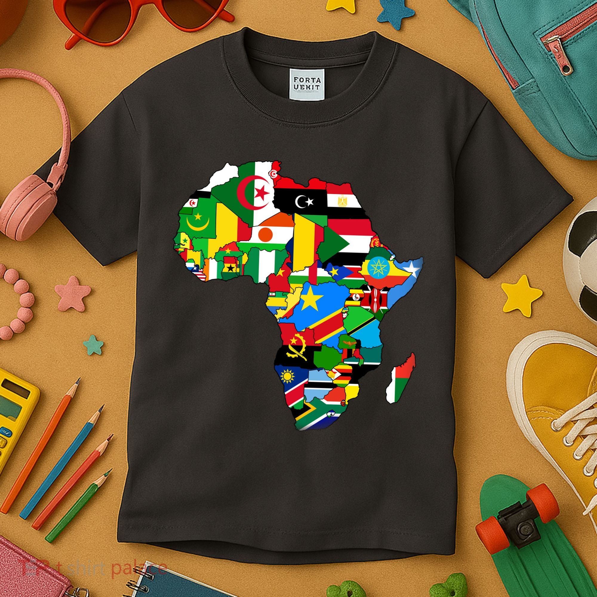 Africa Proud African Country Flags   Kids T-Shirt