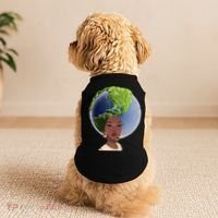 African American Afro World Earth Doggie Tank thumb 2