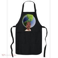 African American Afro World Earth Apron thumb 0