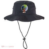 African American Afro World Earth Bucket Hat thumb 0