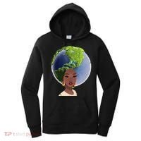 African American Afro World Earth Women's Hoodie thumb 0