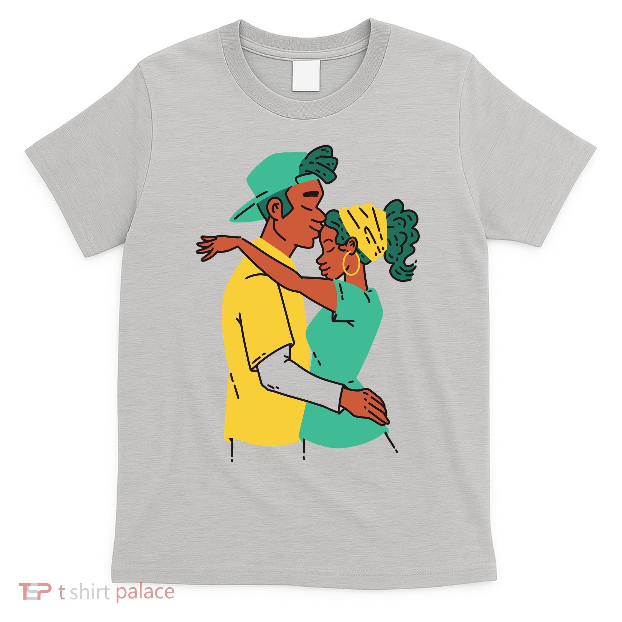 African American Couple T-Shirt
