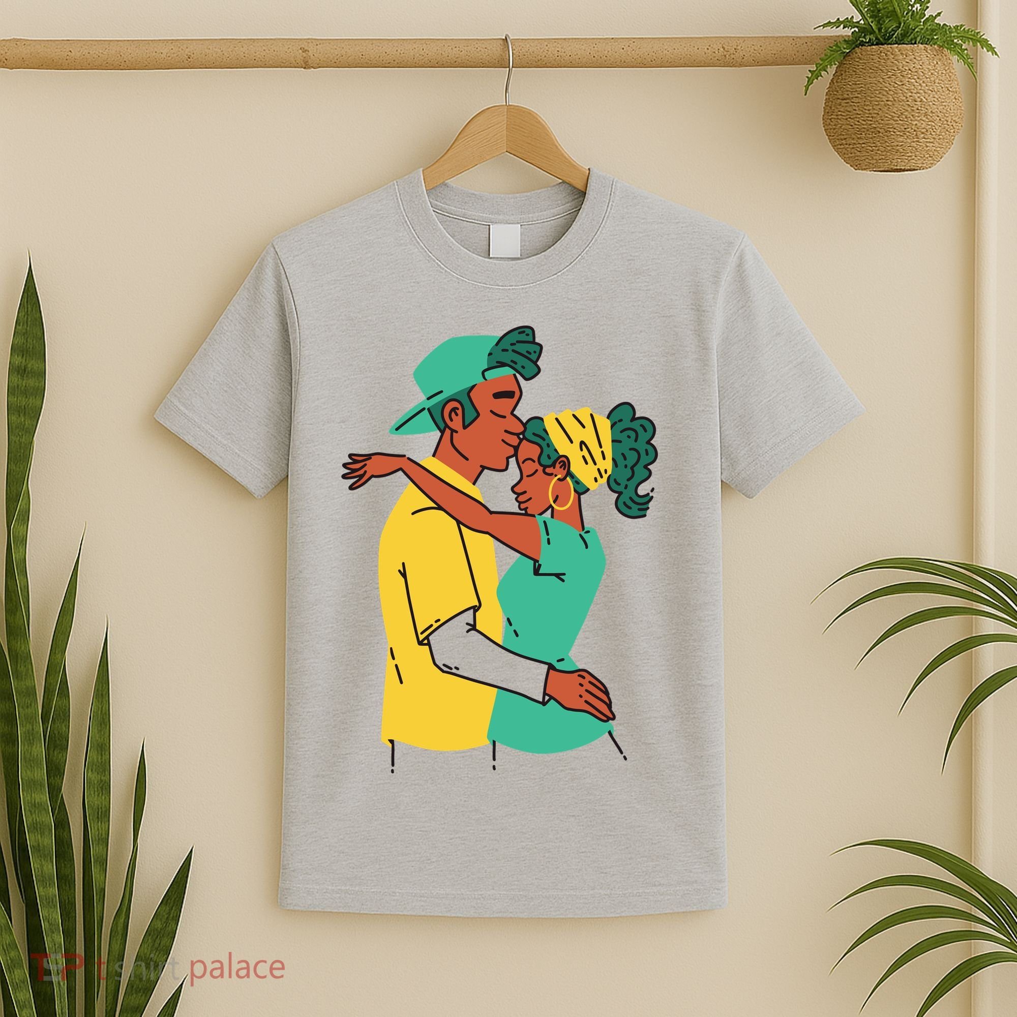 African American Couple T-Shirt