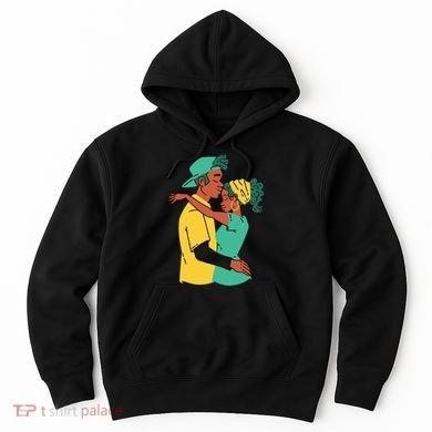 African American Couple Hoodie