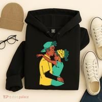 African American Couple Hoodie thumb 4