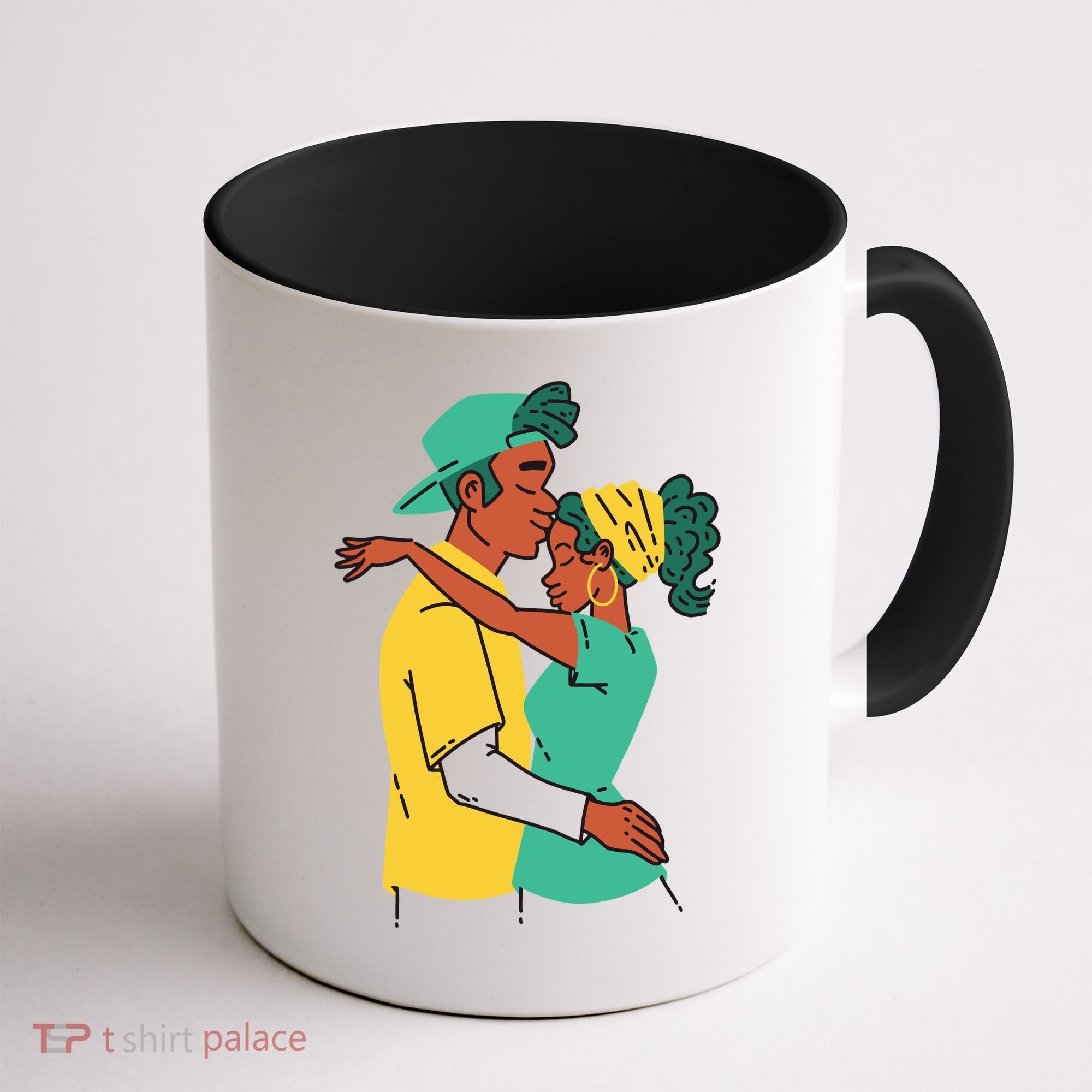 African American Couple Coffee Mug