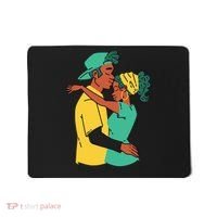 African American Couple Mousepad thumb 0